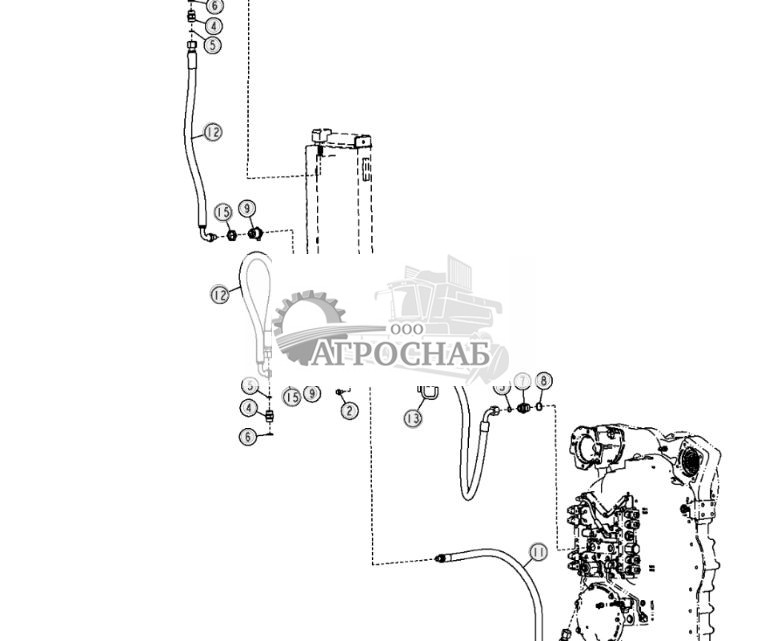 Шланги охладителя трансмиссии - ST3965 213.jpg